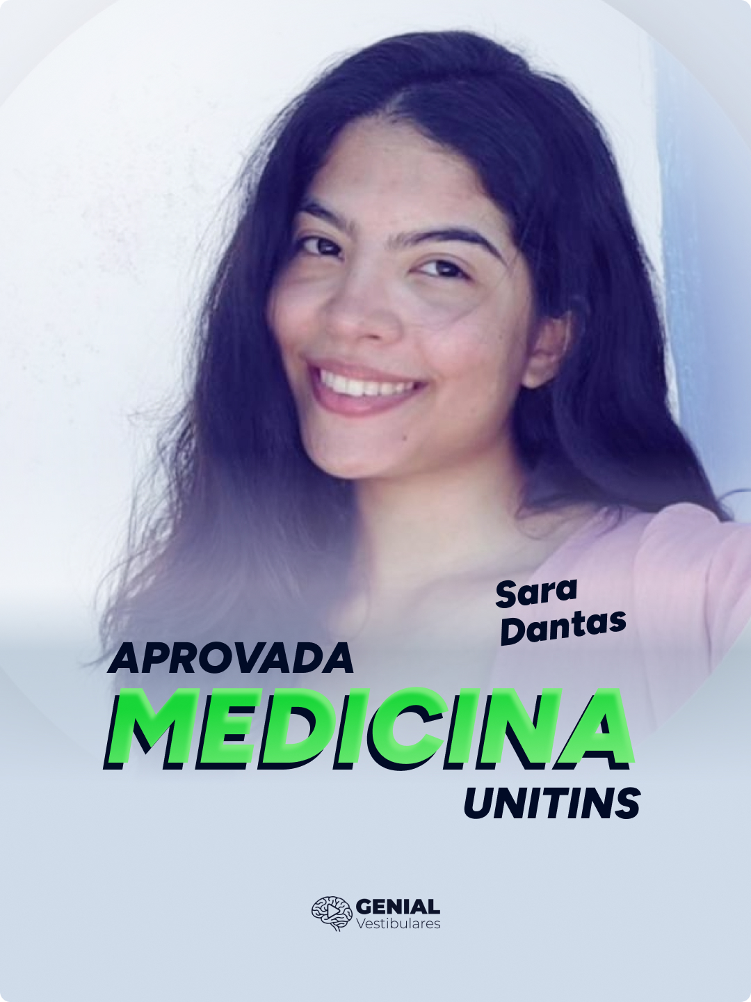 Sara Dantas — aprovada em Medicina na UNITINS
