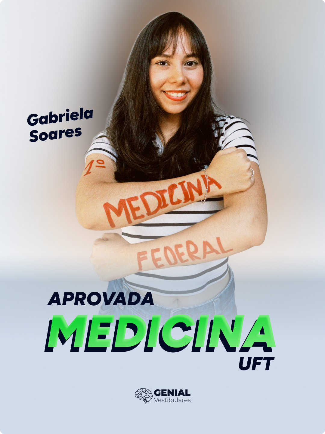 Gabriela Soares — aprovada em Medicina na UFT